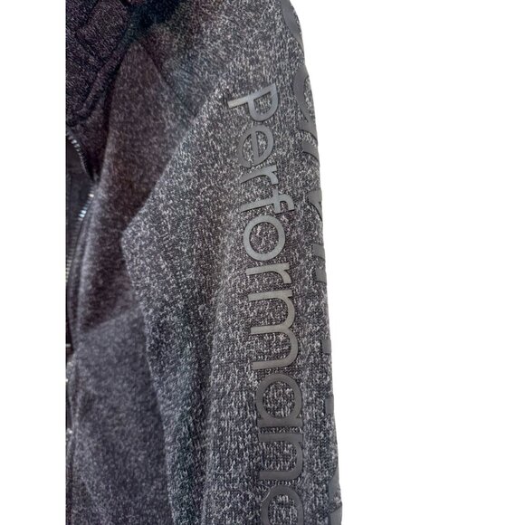 Calvin Klein Performance Womens Long Hooded Jacket Size Small Gray - Picture 3 of 12